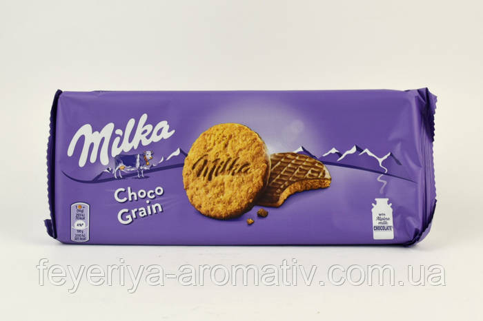 Печенье в шоколаде Milka Choco Grain 126г (Швейцария) (ID#608693126 ...