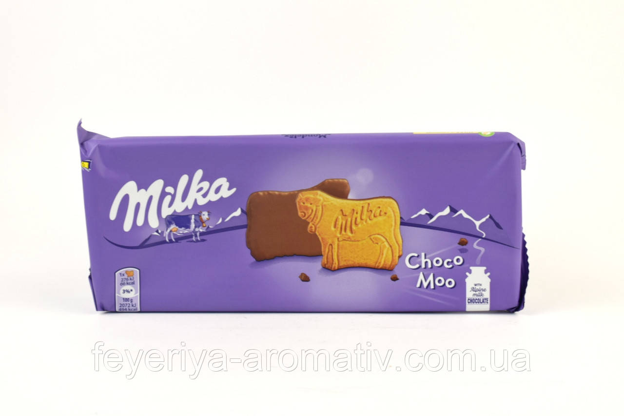 Печиво в шоколаді Milka Choco Moo 120г (Швейцарія)