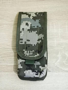 Підсумок навісний подвійний для 2 магазинів РПК закритий, колір піксель ММ14