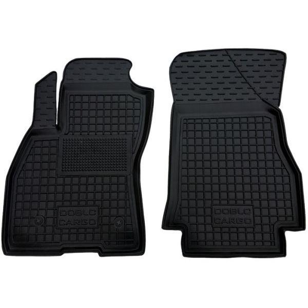 Резові килимки в салон Fiat Doblo Cargo 2010-, фото 1