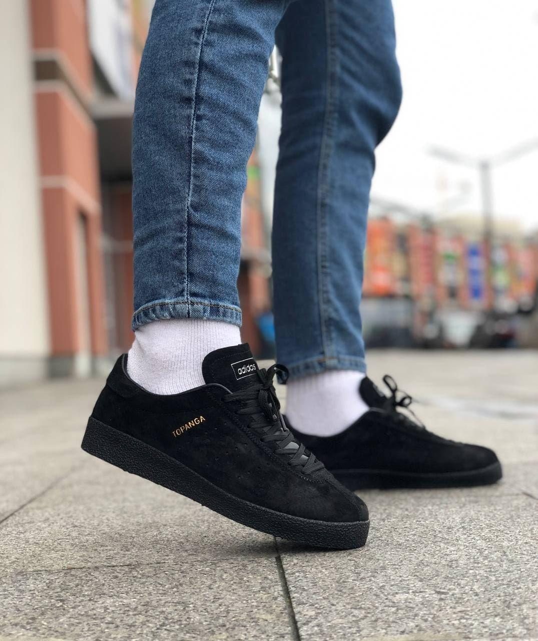 Кросівки чоловічі чорні Adidas Topanga (00522)