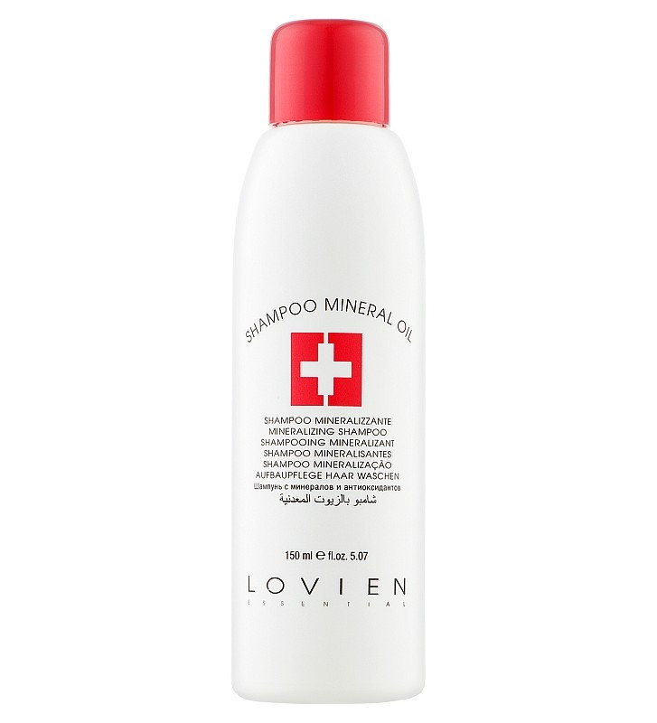 Шампунь з мінеральною олією для пошкодженого волосся LOVIEN Shampoo MINERAL OIL