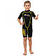 Гідрокостюм Marlin Malibu Shorty Junior Yellow/Black 2,5 мм XS, фото 5