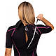 Гідрокостюм Marlin Malibu Shorty Lady Pink/Black 2,5 мм XS, фото 10