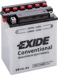 Mотоакумулятор Exide 14 ah EB14L-A2 (сухозаряджений)