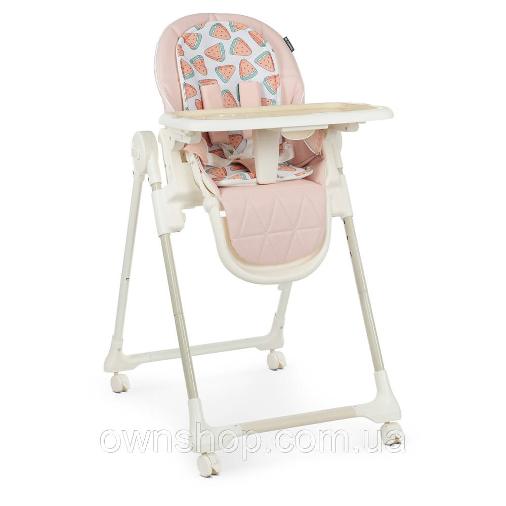 Дитячий стільчик для годування ME 1037 CRYSTAL WATERMELON PINK, фото 1