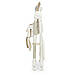 Дитячий стільчик для годування ME 1037 CRYSTAL STARS LATTE, фото 7