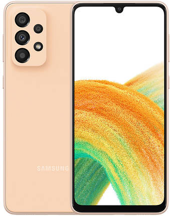 Смартфон Samsung Galaxy A33 5G 6/128GB Orange (SM-A336BZOGSEK) UA UCRF Гарантія 12 місяців, фото 2