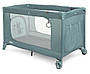Манеж - ліжечко для малюків ME 1016 SAFE Jade Green Len 123*64*77 см, фото 3