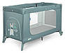Манеж - ліжечко для малюків ME 1016 SAFE Jade Green Len 123*64*77 см, фото 5