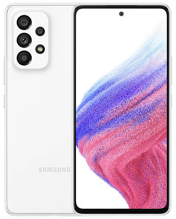 Смартфон Samsung Galaxy A53 5G 8/256GB White (SM-A536EZWHSEK) UA UCRF Гарантія 12 місяців, фото 1