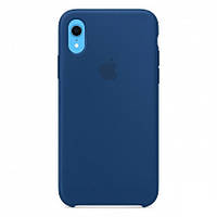 Чехол Silicone Case для Apple iPhone Xr OEM Original (Blue Horizon) Синий