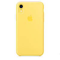 Чехол Silicone Case для Apple iPhone Xr OEM Original (Canary Yellow) Желтый