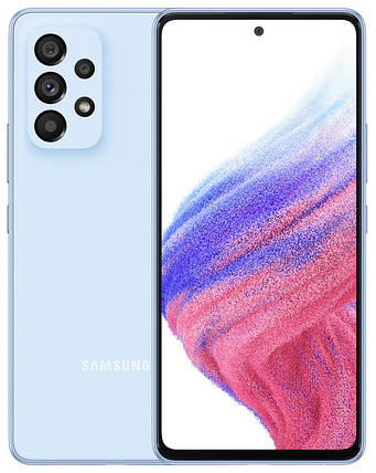 Смартфон Samsung Galaxy A53 5G 8/256GB Light Blue (SM-A536ELBHSEK) UA UCRF Гарантія 12 місяців, фото 1