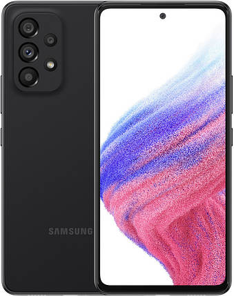 Смартфон Samsung Galaxy A53 5G 6/128GB Black (SM-A536EZKDSEK) UA UCRF Гарантія 12 місяців, фото 1