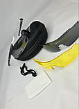Окуляри тактичні ESS ICE black w/hi-def yellow, smoke gray, clear 740-0020 (дужки 1 пара + линзи 3 шт), 740-0020, фото 5