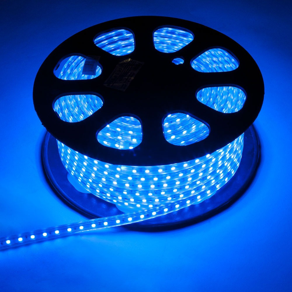 5050 LED Blue Синя 100m 220V