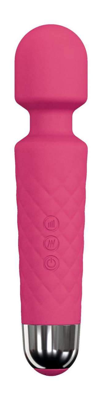 Мінівібромасар Dorcel Wand Wanderful Magenta потужний, водонепроникний, 18 режимів роботи (для повнолітніх)