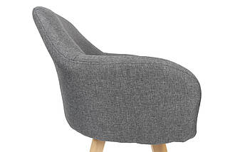 Кресло Bonro B-556 сіре (42300086), фото 4