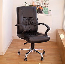 Крісло офісне Bonro B-602 чорне (3 шт) (47000057), фото 2