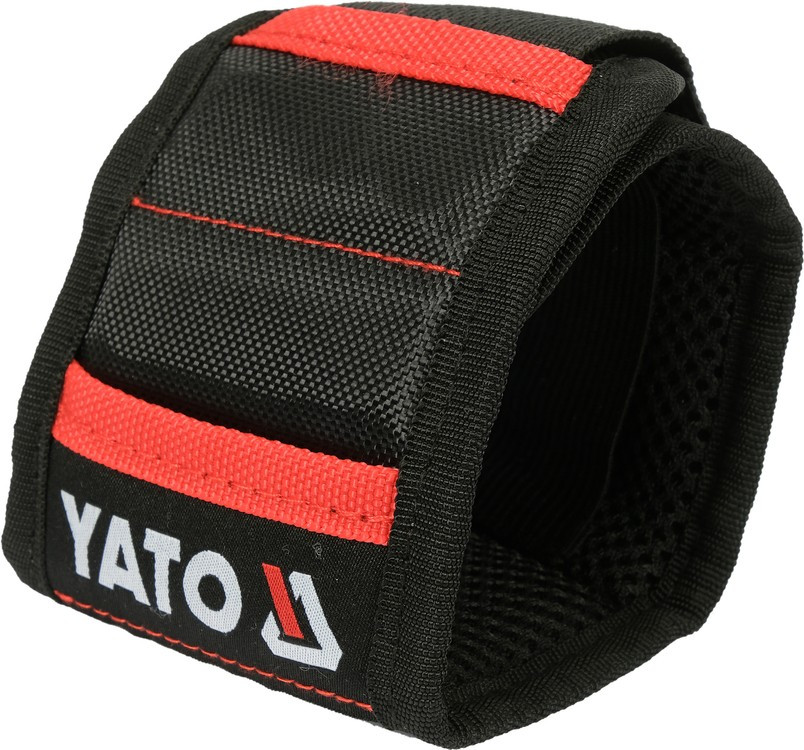 Пояс наручний магнітний 2 кишені YATO 340х90мм нейлон