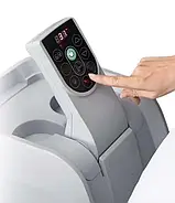 Басейн-джакузі круглий (196-71см, 916л, з нагрівачем 220В, подача повітря) Bestway 60019 MR Сірий, фото 7