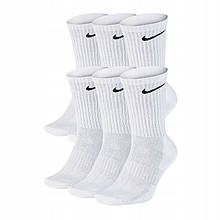Шкарпетки спортивні Nike Everyday 6 пар SX7666-100 Білий 34-38