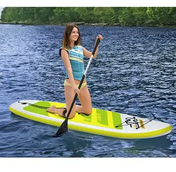 Дошка для SUP серфінгу (305-84-12см, дошка, весло, ручний насос, сумка) SUP-борд Bestway 65340 Жовтий