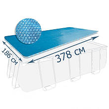 Солярна плівка для басейну Intex 28028, 378-186 см, для басейнів 400 х 200 см