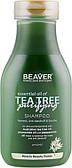 Зміцнюючий шампунь для жирного волосся з олією чайного дерева Beaver Shampoo Tea Tree 60 мл