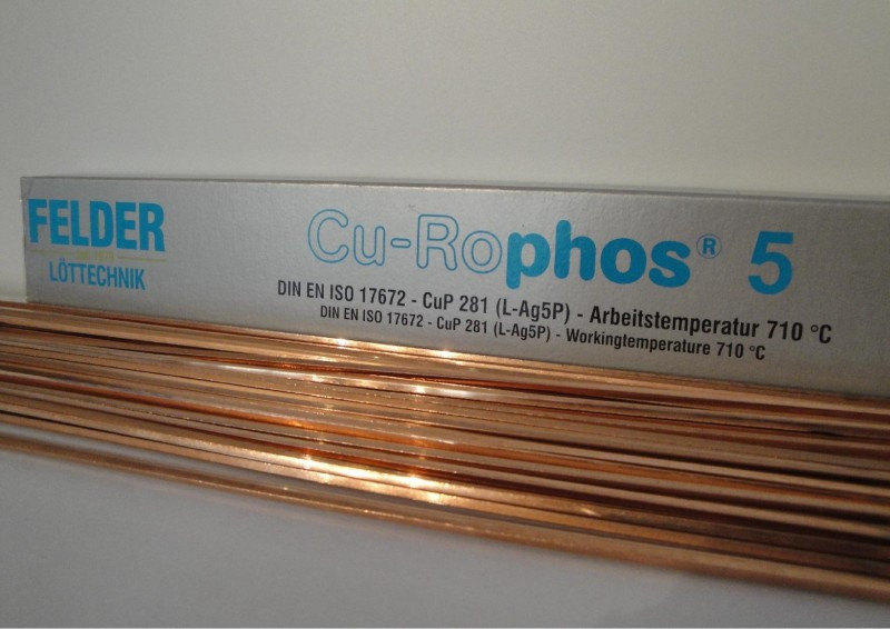 Мідно-фосфорний припій Felder Cu-Rophos 5 Німеччина