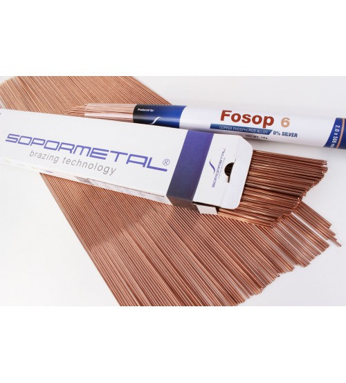 Припій мідно-фосфорний Sopormetal FOSOP 6 (квадратний)