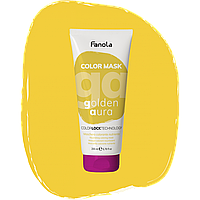 Тонирующая маска для питания и увлажнения Золотая Аура Fanola Color Mask Golden Aura 200 мл