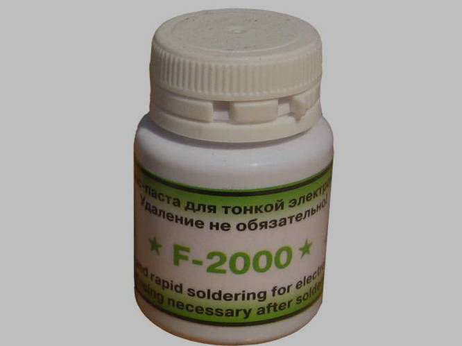 Флюс паста паяльная Ф-2000, цена 71 грн — Prom.ua (ID#1629717780)