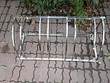 Велопаркування Graceful-3 з полірованої неіржавкої сталі на 3 велосипеди, фото 4