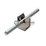 Тримач Niro для круглих провідників Ø8 мм V2A, фото 2