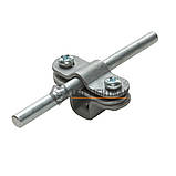 Тримач Fix для круглих провідників O8-10 з дюбелем L100 St/tZn, фото 2