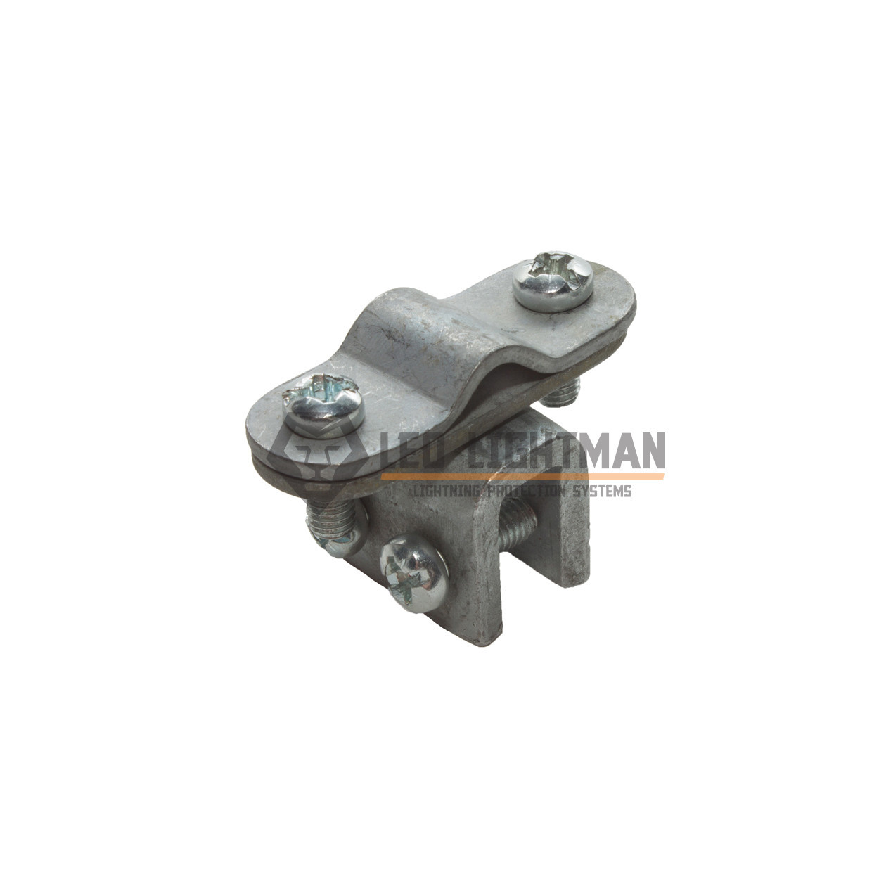 Тримач фальцевый для круглих провідників O8-10 мм St/tZn, фото 1