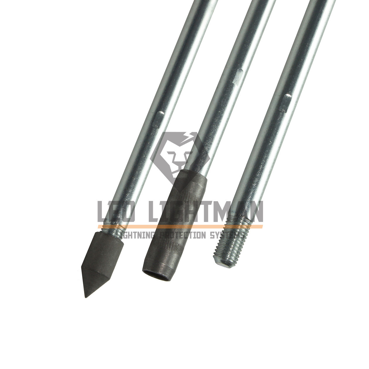 Заземлювач різьбовий D16, комплект (H3000), фото 1