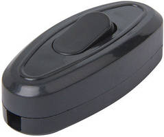 Перемикач світла e.switch wires.6A.black, 6А, чорний