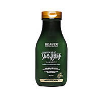 Укрепляющий шампунь для жирных волос с маслом чайного дерева Beaver Shampoo Tea Tree 350 мл