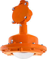 Вибухозахищений світильник ДСП 21Вех-20-001 1ExdIIBT6, на трубу 3/4, без решітки, без відбивача