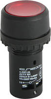 Кнопка e.SB7.24 червона з підсвічуванням NC