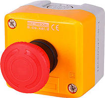 Кнопковий пост e.cs.stand.xal.d.164, стоп, кнопка-грибок