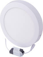 Світильник светодиодний накладної e.LED.MP.Round.S.18.4500. коло, 18Вт, 4500К, 1260Лм