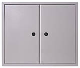 Корпус металевий e.mbox.pro.n.72z IP31 навісний на 72 модуля з замком, фото 3