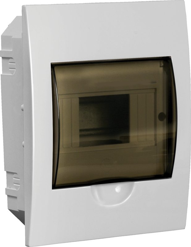 Бокс ЩРВ-П-6 модулів вбудов. пластик IP41 LIGHT IEK
