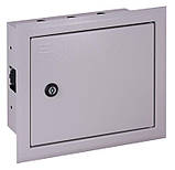 Корпус металевий e.mbox.pro.w.12z IP31 вбудовуваний на 12 модулів з замком, фото 3