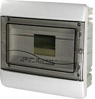 Корпус пластиковий, вбудовуваний (PT) 13-модульний, однорядний, IP 30