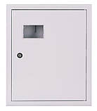 Корпус обліку металевий e.mbox.pro.w.f3.27z IP31 вбудовується під 3ф лічильник, 27 модулів з замком, фото 2